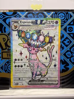 Pokemon TCG Espeon Black Star Promo Card SVP175 Figure Collection - Image 1