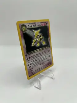 Pokemon TCG Dark Alakazam 1/82 Team Rocket Holo 1st Edition - LP - Image 3