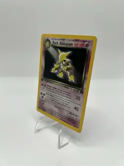 Pokemon TCG Dark Alakazam 1/82 Team Rocket Holo 1st Edition - LP - Image 4