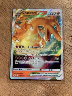 Charizard VSTAR 019/159 Pokemon TCG Crown Zenith - Ultra Rare - NM - Top Loader - Image 1