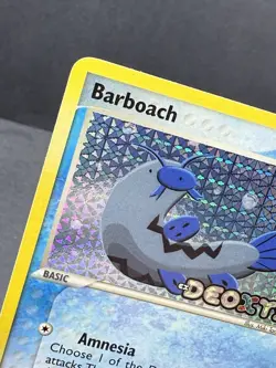Barboach 54/107 Stamped Holo Ex Deoxys Pokemon 2005 Near Mint NM - Image 2