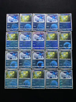 2025 Pokemon TCG S-Chinese Gem Pack Vol.2 Glaceon Prismatic Holo Lot*20 BL25 - Image 1