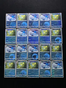 2025 Pokemon TCG S-Chinese Gem Pack Vol.2 Glaceon Prismatic Holo Lot*20 BL25 - Image 2
