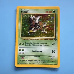 Pokemon Vintage Holo Pinsir 9/64 Jungle WotC 1999 - Image 1