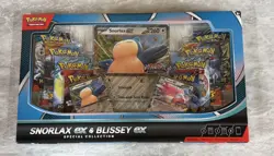 Pokemon Snorlax Ex & Blissey Ex Special Collection Box (NEW & SEALED) - Image 1