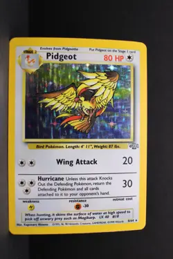 Pokemon ~ Jungle Unlimited ~ Pidgeot ~ Holo Rare ~ MP ~ #8 - Image 1