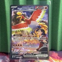Ethan's Ho-Oh ex 230/182 Holo SIR - Sv10: Destined Rivals - Pokemon TCG - NM - Image 1