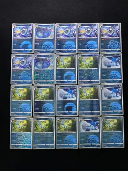 2025 Pokemon TCG S-Chinese Gem Pack Vol.2 Glaceon Vaporeon Holo Lot*20 BL25 - Image 2
