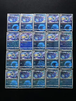 2025 Pokemon TCG S-Chinese Gem Pack Vol.2 Vaporeon Star Ball Holo Lot*20 BL25 - Image 1
