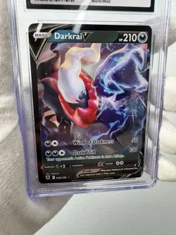 Lot Of 2 Pokemon TCG Darkrai V Astral Radiance 098/189 Holo Rare CGC 9 Mint - Image 3