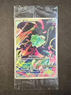 Bulbasaur 133/132 Mega Evolution Enhanced Sealed Promo Pokemon Card TCG Rare Nm - Image 1