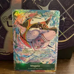 One Piece TCG Megalo EB04-018 Rare Alt Art OP14 - Image 1