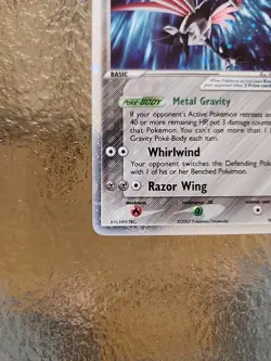 Pokemon TCG Skarmory EX Holo Ultra Rare Power Keepers Vintage Card 98/108 NM - Image 5