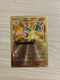 Charizard - 4/102 - Ultra Rare - METAL - Celebrations - Pokemon Card - NM/M - Image 1