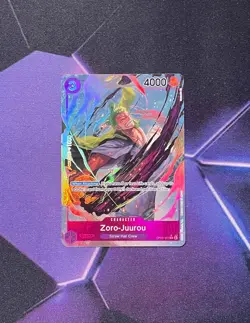 Awakening of the New Era OP05-067 Zoro-Juurou (Alt Art / Parallel) R - NEAR MINT - Image 1