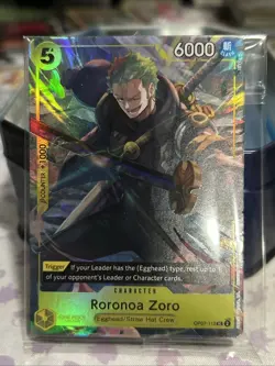 Roronoa Zoro OP07-113 Illustration Box Vol. 3 NM English One Piece Promo Sealed - Image 1