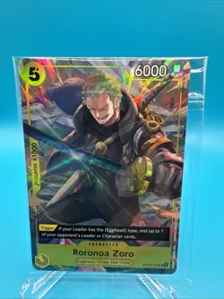 Roronoa Zoro OP07-113 Illustration Box Vol. 3 NM English One Piece Promo Sealed - Image 1