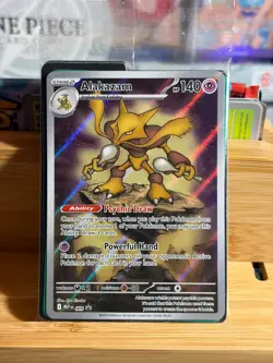 ALAKAZAM ME009 Mega Evolutions Black Star Promo Sealed Pokemon TCG Near Mint - Image 1