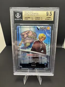 Sanji Leader (Alt Art) OP12-041 One Piece Legacy Of The Master BGS 9.5 - Image 1