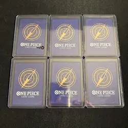 One piece tcg alt art lot 6 cards total All NM! - Image 4