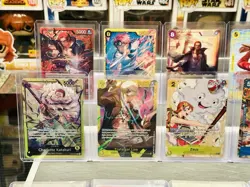 One Piece Englisy Foil Alt Art Lot , +SECs, +JP PROMOS , NM - Image 5