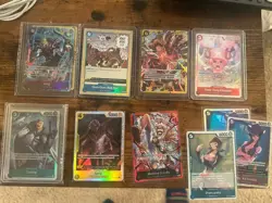 One Piece TCG Lot | Alt Art + SP Rares | Luffy, Sanji, Ms All Sunday, Chopper - Image 1