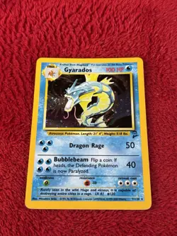 Gyarados 007/130 Base Set 2 Holo Wotc Pokemon Card 1999 Played - Image 5