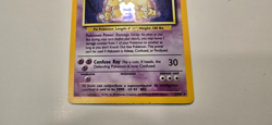 Alakazam 1 Base Set Unlimited Holo Rare Pokemon TCG HP Vintage Card - Image 3