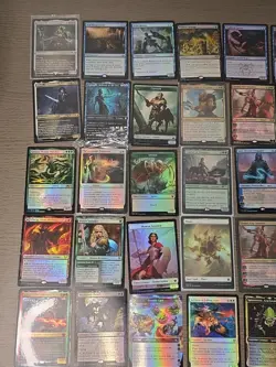 Magic The Gathering Bulk Card Lot All Foils 96 MTG Cards Some Rare & Mythics - Image 4