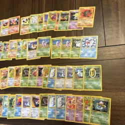 Massive Pokemon Tcg Card Lot Vintage Old School E-Reader Fire Gym Hero GAS WOTC - Image 3