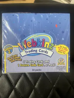 Webkinz Series 2 Trading Cards Box - NEW IN SEALED BOX - Image 1