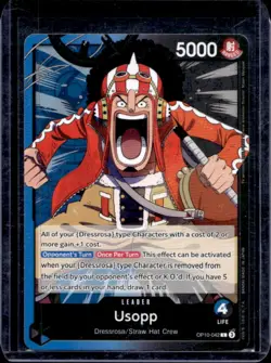 One Piece Card Game Royal Blood Usopp #OP10-042 - Image 1