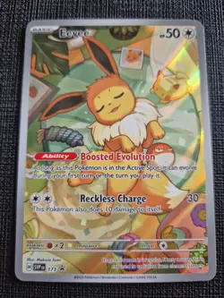 Eevee - SVP 173 - Illustration Rare - Black Star Promo - Pokemon Card - NM/M - Image 1