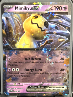 Mimikyu ex Black Star Promo Holo Pokemon Card - Image 1