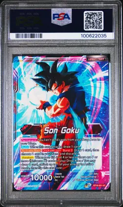 Son Goku Supreme Warrior Pre-Release FOIL Dragon Ball Super Card PSA 10 - Image 2