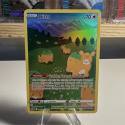 Pokemon Ditto GG22/GG70 Crown Zenith Galarian Gallery Ultra Rare Holo Card HP 70 - Image 1