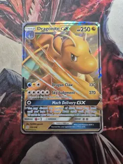 Dragonite GX 152/236 SM - Unified Minds - Pokemon Card - NM - Image 1