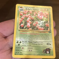 Erika's Ivysaur 41/132 Gym Challenge Regular Pokemon Card TCG old School WOTC - Image 4