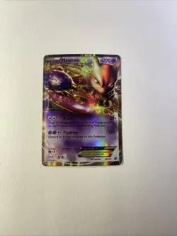 Pokemon Mewtwo-EX TCG Black White Next Destinities Ultra Rare Holo Card 54/99 - Image 1