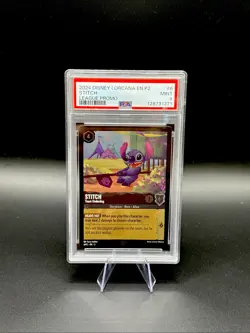 2024 Disney Lorcana Stitch Team Underdog #6 League Promo PSA 9 Mint! Low Pop - Image 1