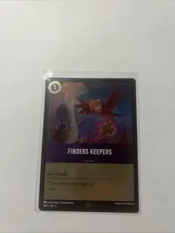 Disney Lorcana- Finders Keepers- Cold Foil PROMO - Image 1