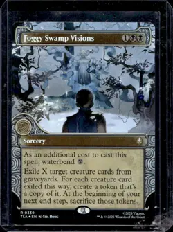 2025 Magic MTG Avatar The Last Airbender Foggy Swamp Visions Foil #0339 - Image 1