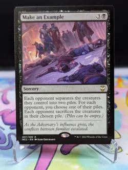 MTG Streets of New Capenna- Make an Example 037 Regular - Image 1