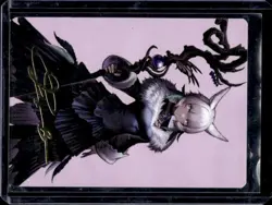 2025 Magic MTG Final Fantasy Y'shtola Night's Blessed Art Gold Signature #53/53 - Image 1