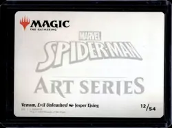 2025 Magic MTG Marvel's Spider-Man Venom Evil Unleashed Art Series #12 - Image 2