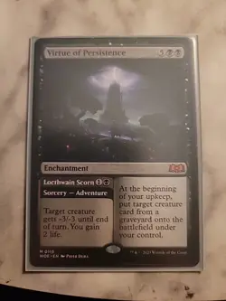 Virtue of Persistence - 115 WOE: Wilds of Eldraine M Normal NM - Image 1