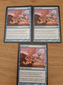 MTG 3 x Carry Away - Darksteel - Image 1