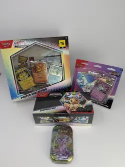 Pokemon Prismatic Evolutions Lot - Sealed Boxes & Packs - Rare Modern Collection - Image 1