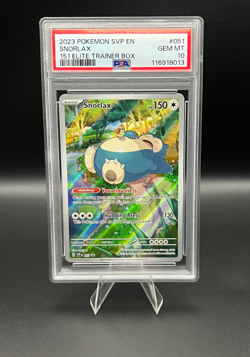 Snorlax 051 - PSA 10 - Pokemon: 151 ETB Promo - Image 1