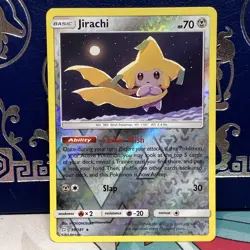 Pokemon TCG Jirachi 99/181 Reverse Holo Rare Sun & Moon Team Up NM - Image 1